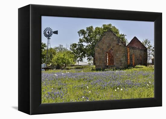 Old abandoned building, Cherokee, Texas-Darrell Gulin-Framed Premier Image Canvas