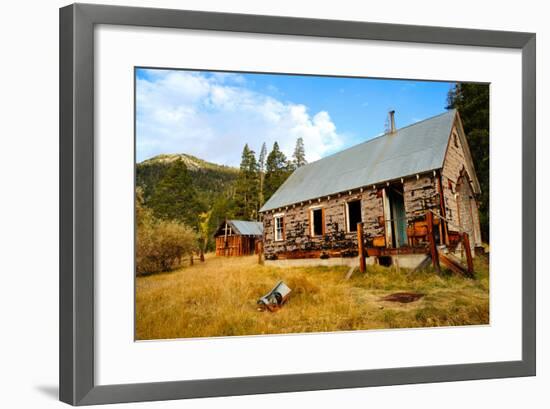 Old Abandoned House-bendicks-Framed Photographic Print