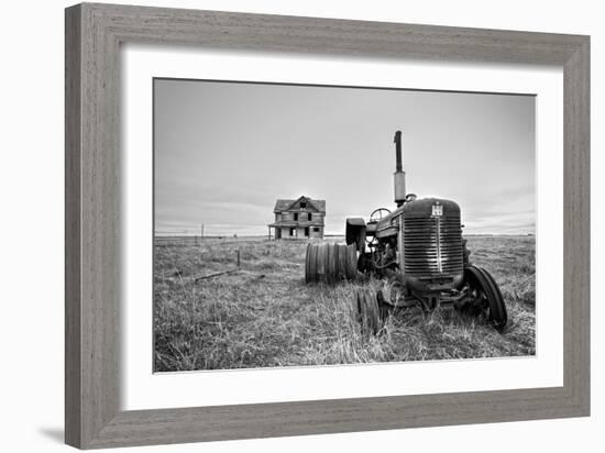 Old Abandoned Tractor-Rip Smith-Framed Photographic Print