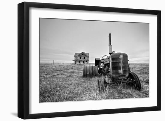 Old Abandoned Tractor-Rip Smith-Framed Photographic Print