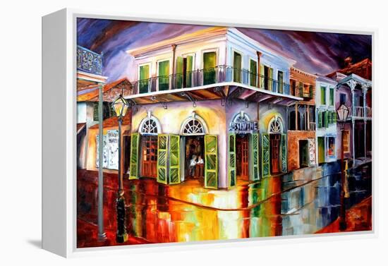 Old Absinth House-Diane Millsap-Framed Stretched Canvas