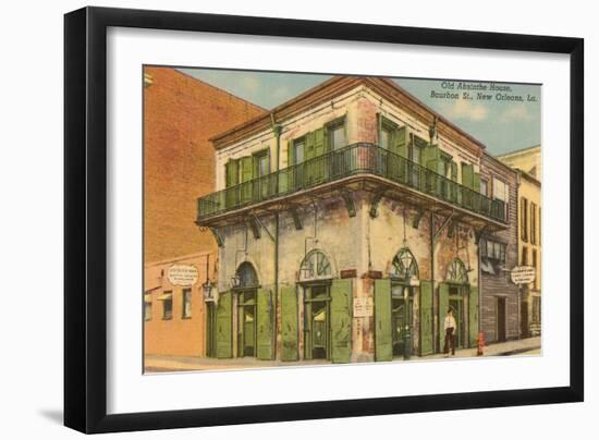 Old Absinthe House, New Orleans, Louisiana-null-Framed Art Print