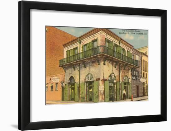 Old Absinthe House, New Orleans, Louisiana-null-Framed Art Print