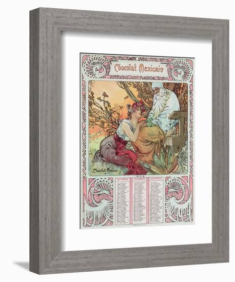 Old Age, 1897-Alphonse Mucha-Framed Giclee Print