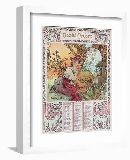 Old Age, 1897-Alphonse Mucha-Framed Giclee Print