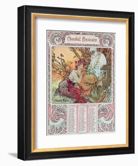 Old Age, 1897-Alphonse Mucha-Framed Giclee Print