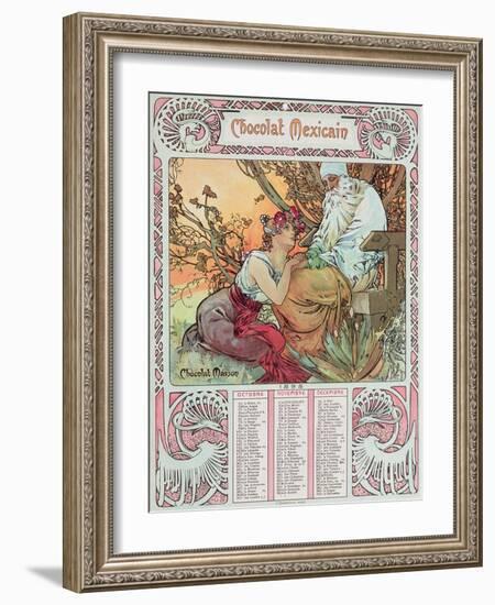 Old Age, 1897-Alphonse Mucha-Framed Giclee Print