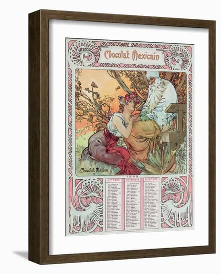 Old Age, 1897-Alphonse Mucha-Framed Giclee Print