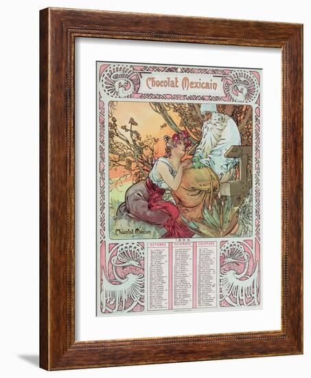 Old Age, 1897-Alphonse Mucha-Framed Giclee Print