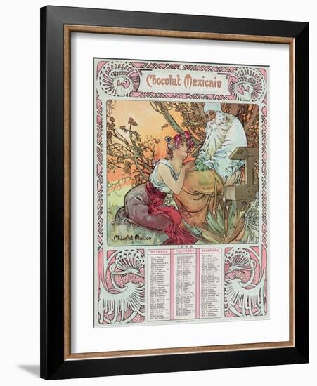 Old Age, 1897-Alphonse Mucha-Framed Giclee Print