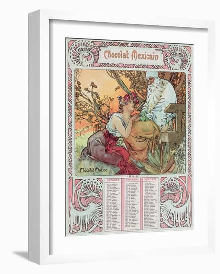 Old Age, 1897-Alphonse Mucha-Framed Giclee Print