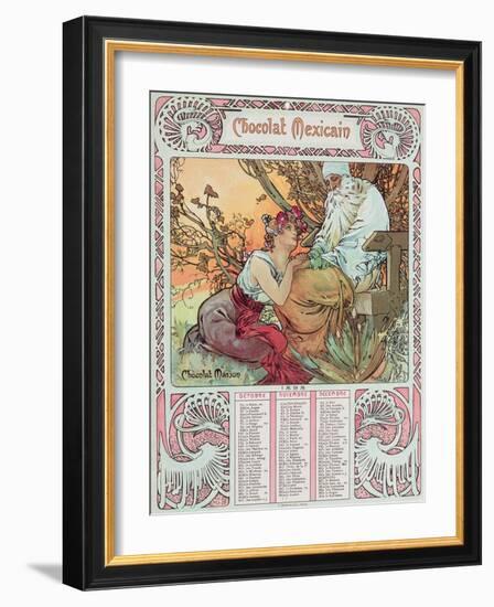 Old Age, 1897-Alphonse Mucha-Framed Giclee Print