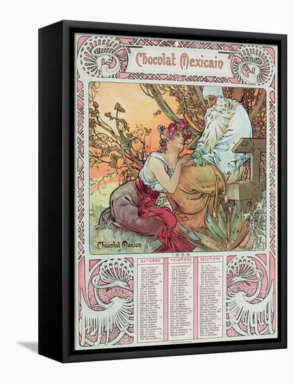 Old Age, 1897-Alphonse Mucha-Framed Premier Image Canvas