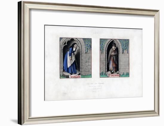 Old Age and Poverty, C1480-Henry Shaw-Framed Giclee Print