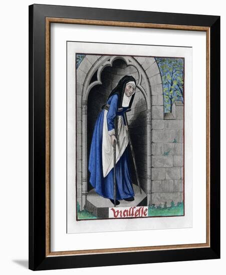 Old Age, C1480-Henry Shaw-Framed Giclee Print