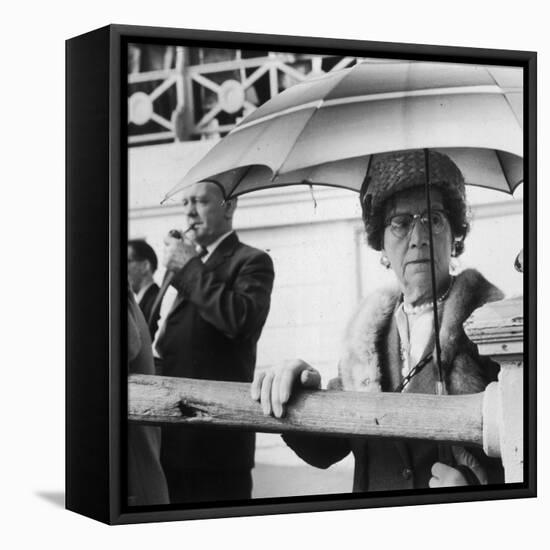 Old Age, Smart Lady-Henry Grant-Framed Premier Image Canvas