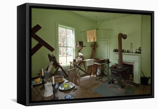 Old Alabama Town Kitchen-Carol Highsmith-Framed Stretched Canvas