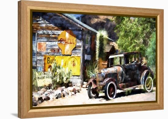 Old American Car-Philippe Hugonnard-Framed Premier Image Canvas