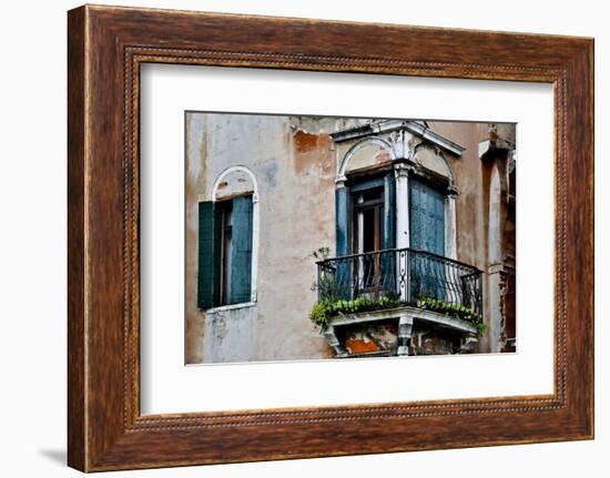 Old and Colorful Doorways and Windows in Venice, Italy-Darrell Gulin-Framed Photographic Print