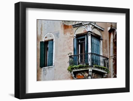 Old and Colorful Doorways and Windows in Venice, Italy-Darrell Gulin-Framed Photographic Print