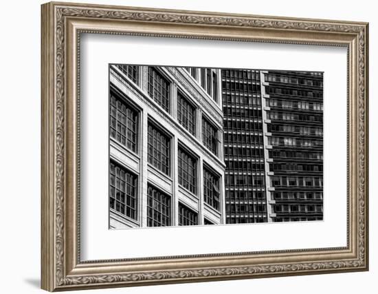 Old and modern building exteriors, San Francisco, California, USA-Panoramic Images-Framed Photographic Print