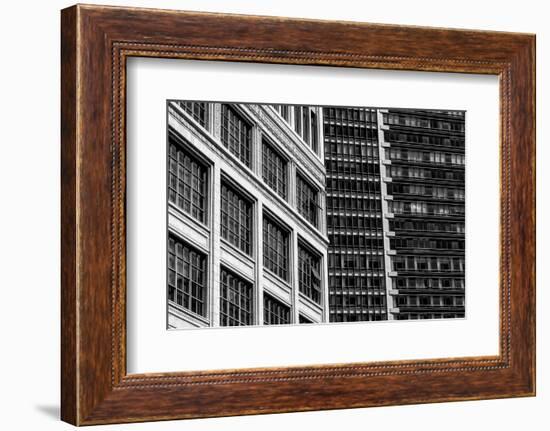 Old and modern building exteriors, San Francisco, California, USA-Panoramic Images-Framed Photographic Print