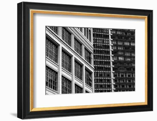 Old and modern building exteriors, San Francisco, California, USA-Panoramic Images-Framed Photographic Print