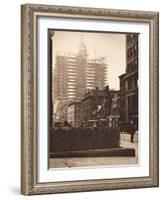 Old and New New York, 1910-Alfred Stieglitz-Framed Art Print