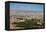 Old and New view of Athens Greece-null-Framed Stretched Canvas