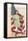 Old and Young Glory, Girl with Flag-null-Framed Stretched Canvas