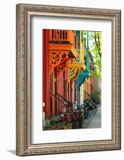 Old Architecture in Montreal-Brian Burton Arsenault-Framed Photographic Print