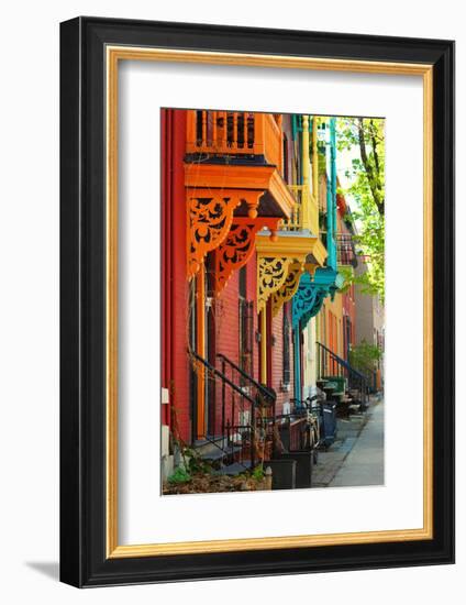 Old Architecture in Montreal-Brian Burton Arsenault-Framed Photographic Print