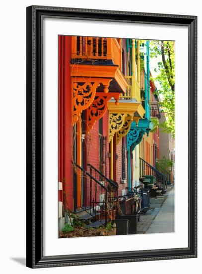 Old Architecture in Montreal-Brian Burton Arsenault-Framed Photographic Print