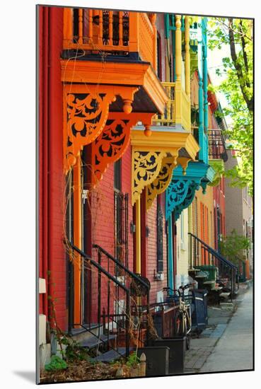 Old Architecture in Montreal-Brian Burton Arsenault-Mounted Photographic Print