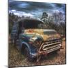 Old Auto Left to Rust in the Woods-Eric Tinsley-Mounted Photographic Print