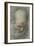 Old Bald Head and Bearded, Nearly Face, Looking Down-Federico Barocci-Framed Giclee Print