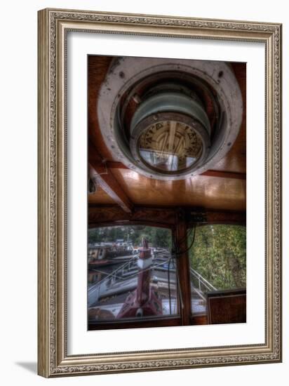 Old Barge with Compass-Nathan Wright-Framed Photographic Print