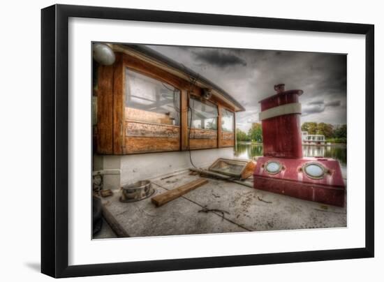 Old Barge-Nathan Wright-Framed Photographic Print