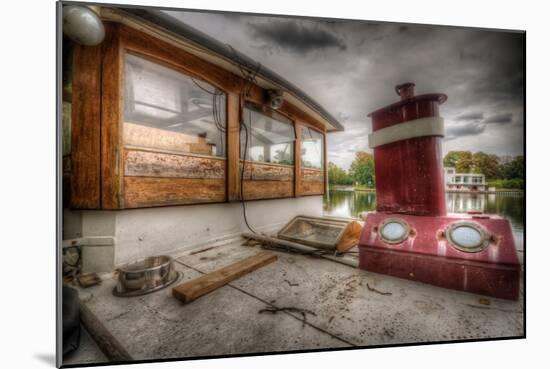 Old Barge-Nathan Wright-Mounted Photographic Print