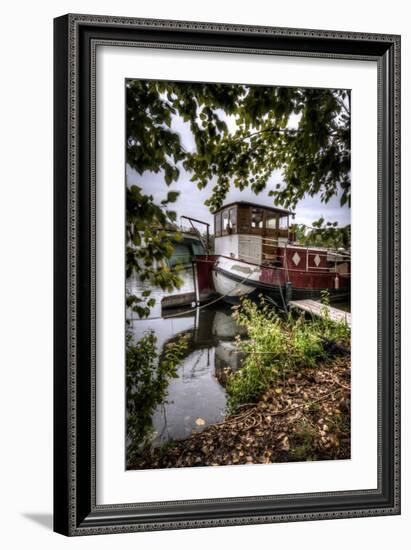 Old Barge-Nathan Wright-Framed Photographic Print