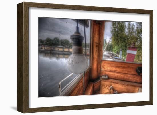 Old Barge-Nathan Wright-Framed Photographic Print