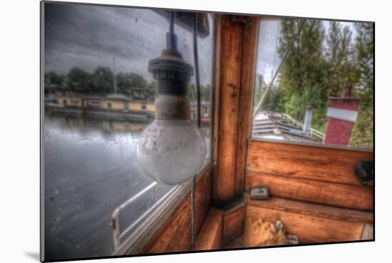 Old Barge-Nathan Wright-Mounted Photographic Print