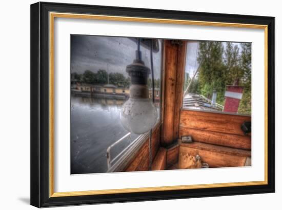 Old Barge-Nathan Wright-Framed Photographic Print