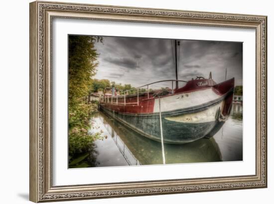 Old Barge-Nathan Wright-Framed Photographic Print