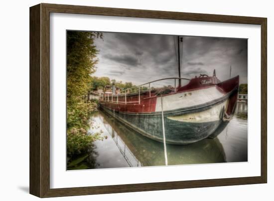 Old Barge-Nathan Wright-Framed Photographic Print