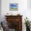 Old Barn Amidst Pea Field-Terry Eggers-Framed Photographic Print displayed on a wall