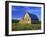 Old Barn and Spring Wheat Field-Terry Eggers-Framed Photographic Print