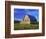 Old Barn and Spring Wheat Field-Terry Eggers-Framed Photographic Print