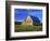 Old Barn and Spring Wheat Field-Terry Eggers-Framed Photographic Print