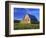 Old Barn and Spring Wheat Field-Terry Eggers-Framed Photographic Print